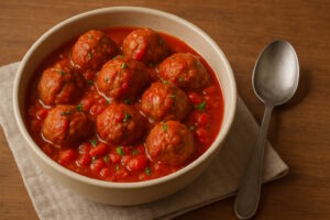 Spaanse Gehaktballetjes Al-Andalus uit de Slowcooker