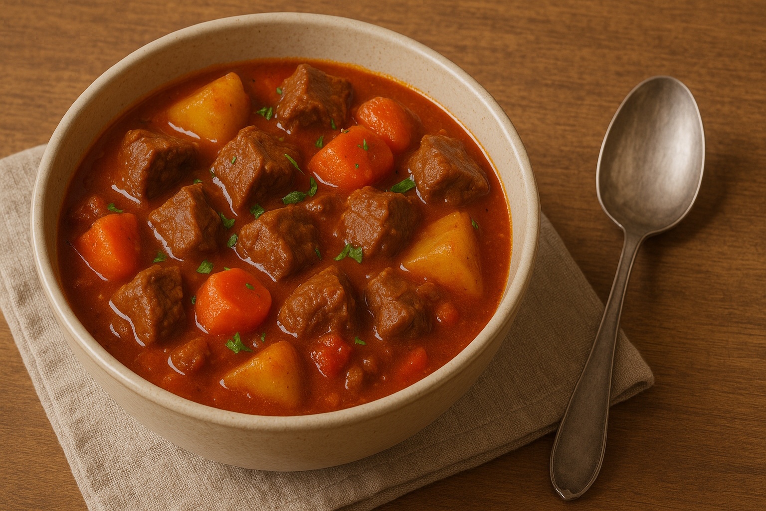 Goulash uit de Slowcooker